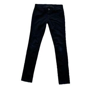J Brand Low Rise Pencil Leg Shadow Women’s Size 27 Darkwash Jeans Soft Material
